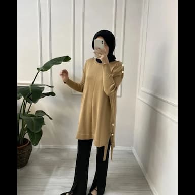 knitwear tunic - 6.99 usd